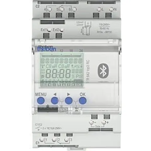 THEBEN AG THEBEN 6420330 - Digital 2-channel timer clock, TR 642, year program, app – image 2