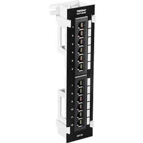 TRENDNET TRN TC-P12C5V - Patchpanel, 12-Port, Cat.5e – image 2