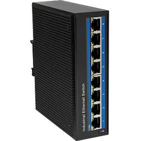 LOGILINK NS201P - Switch, 8-Port, Fast Ethernet, PoE – image 2