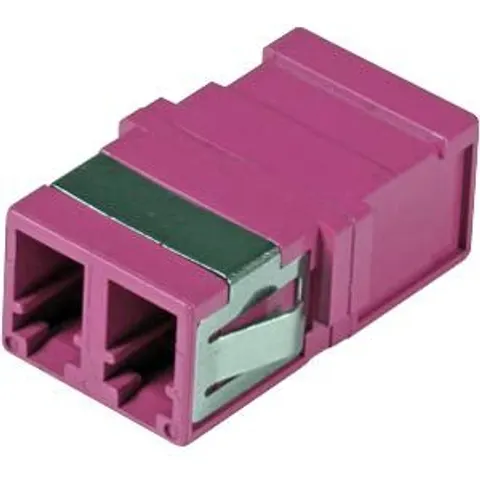 EFB-ELEKTRONIK EFB 53517.1 - Fiber optic coupling, LC duplex, multimode, violet – image 2