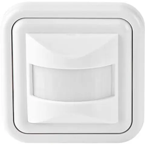 Nedis Infrared PIR Sensor Motion Detector Control Auto Switch, Wall Mounted, 160 Degree Angle 9m Range, 2/3 Wire Installation, White – image 2