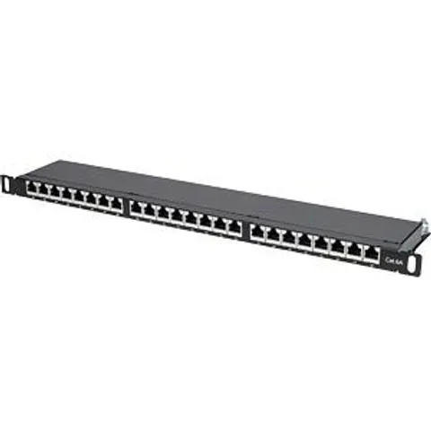 Intellinet Patch Panel. Cat6a. FTP. 24-Port. 19". 0.5U. Shielded. – image 2
