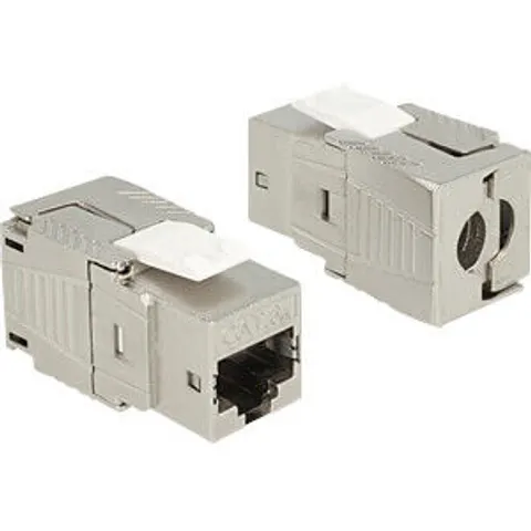 DELOCK 86288 - Keystone Module RJ45 jack Cat.6A toolfree – image 2