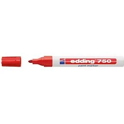 EDDING 750RT - Paint marker, red, 2.0 - 4.0 mm – image 2