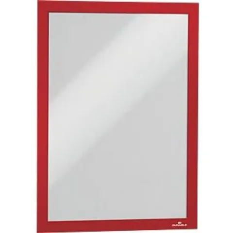 DURABLE 487203 - Infoframe, A4, self-adhesive, folding, red, 2 pieces – image 2