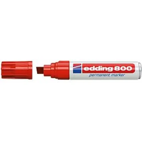 EDDING 800RT - Permanent marker/red/4.00 - 12.00 mm – image 2