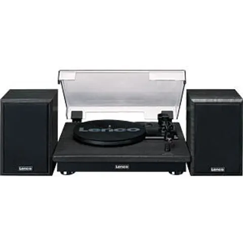 Lenco LS-100BK Bluetooth Record Player with Speakers - Black – image 2