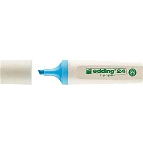EDDING 24BL - eco-friendly text marker, blue – image 2