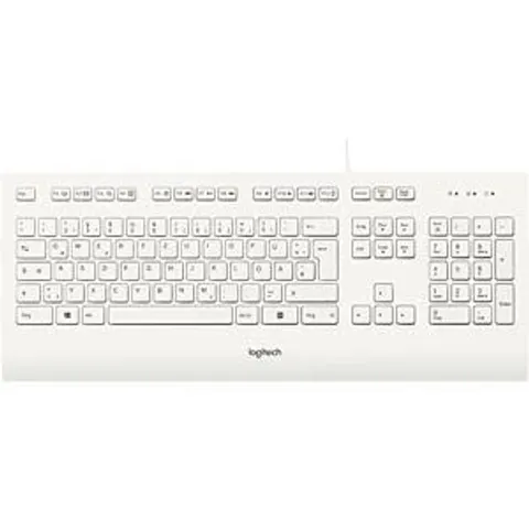 LOGITECH K280EWS - Keyboard, USB, white – image 2