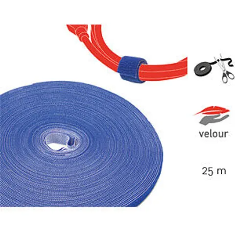 LABEL THE CABLE LTC 1250 PRO - Hook and Loop Tape, 82 ft, blue – image 2