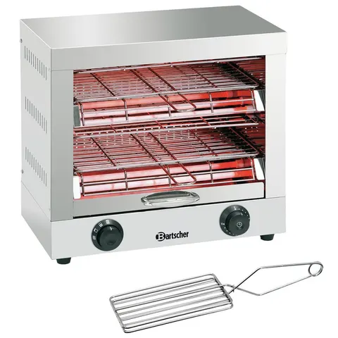 Bartscher Quartz tube toaster, double – image 2