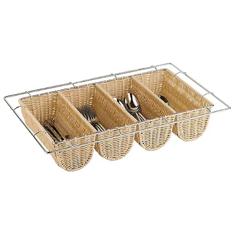 APS Rattan Cutlery Dispenser – image 2