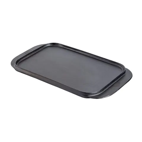 Vogue Reversible Cast Iron Double Griddle Pan – image 2