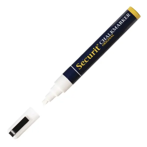 Securit 6mm Liquid Chalk Pen White – image 2