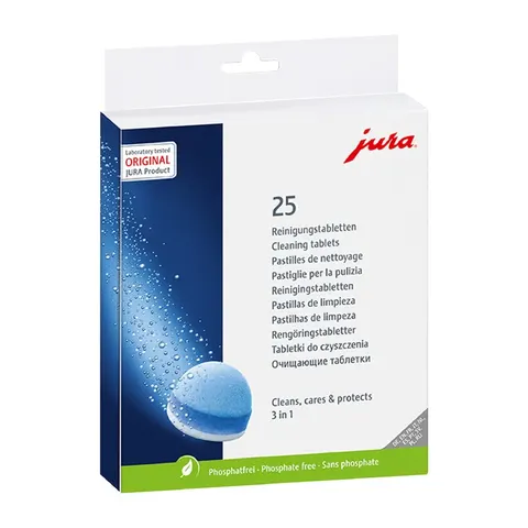 JURA 3-Phase Cleaning Tablets (25 Pack) – image 2