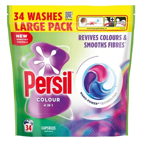 Persil Colour 4-in-1 Fast Dissolving Laundry Capsules - 34 Pcs – image 3