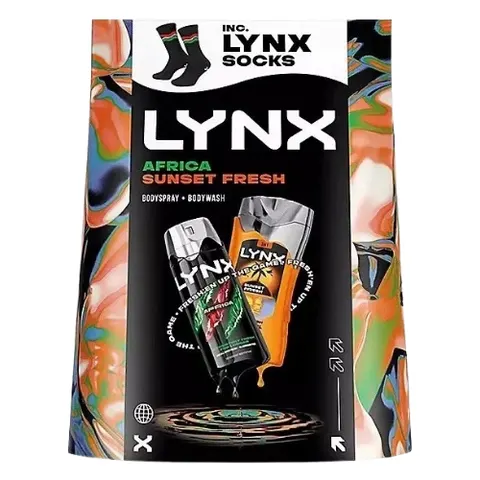 Lynx Africa Sunset Fresh Gift Set – image 2