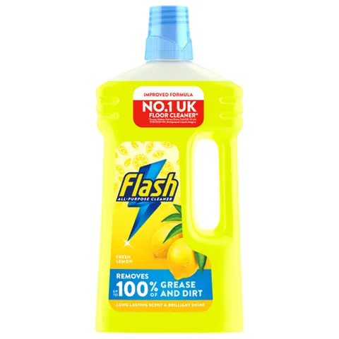 Flash Fresh Lemon All-Purpose Floor Cleaner Liquid - 1000 ml – image 3