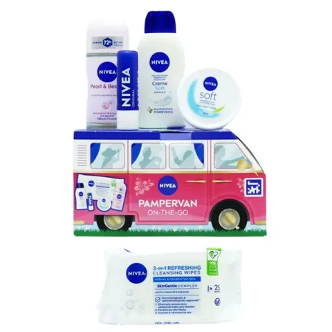 Nivea Pampervan On-The-Go Gift Set - 5 Pcs – image 2