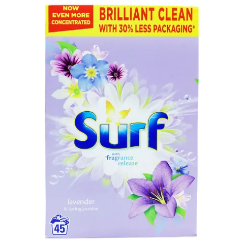 Surf Lavender & Spring Jasmine Laundry Detergent Powder - 2250 g – image 2