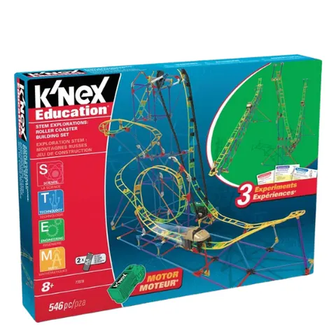 K'NEX Education STEM Explorations Roller Coaster Building Set - 546 pcs – image 3