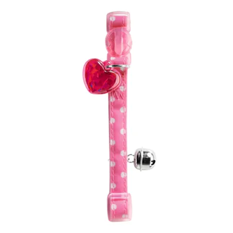 Hunter KHB Glossy Dots Cat Collar - Pink – image 3