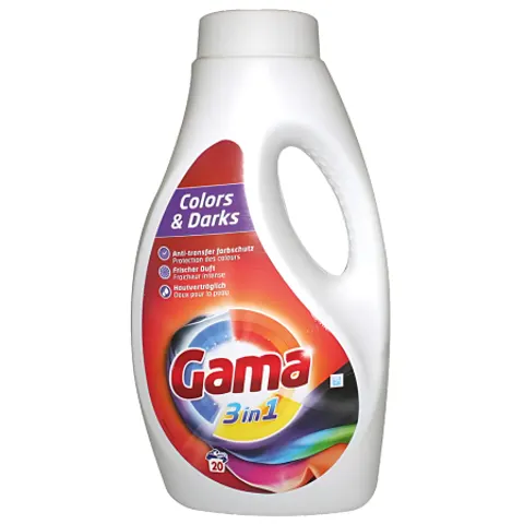 Gama Liquid Detergent Colours & Darks - 1L – image 2