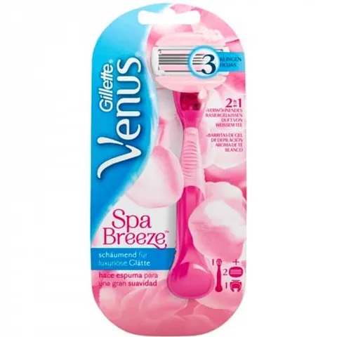 Gillette Venus Spa Breeze Scraper & Razor Blades – image 2