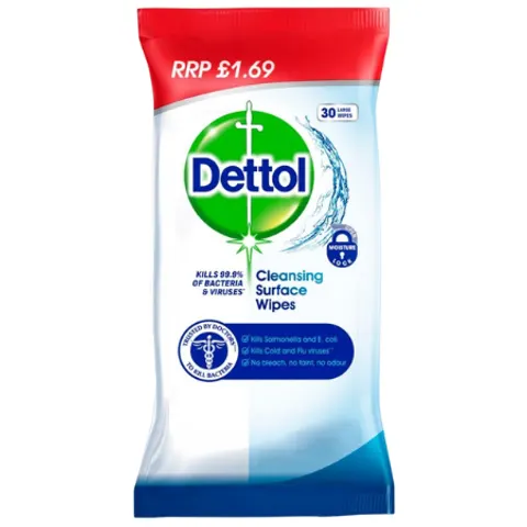 Dettol Cleansing Surface Wipes - 30 pcs – image 3