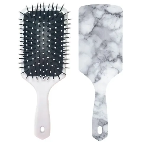 BasicPlus Hair Brush – MARBLESQUAREBRUSH – image 2