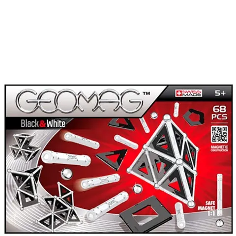 Geomag Construction Set Black & White - 68 pcs – image 2