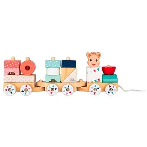 Janod Sophie la Girafe Pull Train – image 3