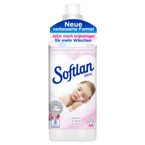 Softlan Ultra Soft & Mild rinse aid 1000 ml – image 2