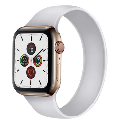 Apple Watch 42/44 mm Silicone Strap White – image 2