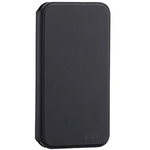 3sixT Slimfolio Flip Cover iPhone Xr - Black – image 3