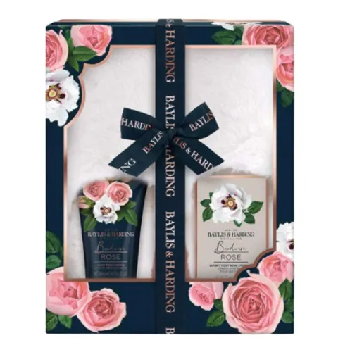 Baylis & Harding Boudoire Rose Slippers Set – image 2