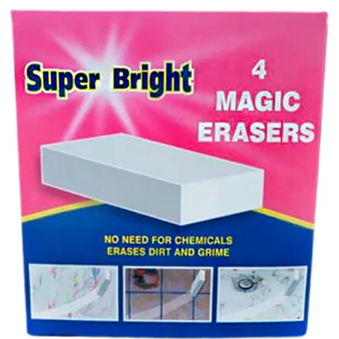 Super Bright Magic Erasers Nano Sponge - 4 pcs – image 2