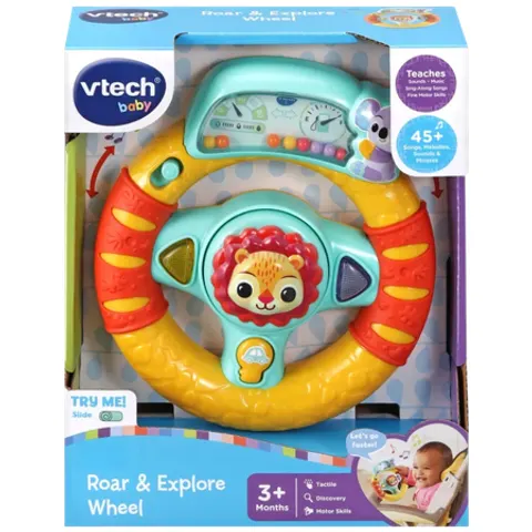 VTech Roar & Explore Wheel Learning Toy – image 3