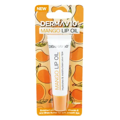Derma V10 Mango Lip Oil – 10 ml – image 3