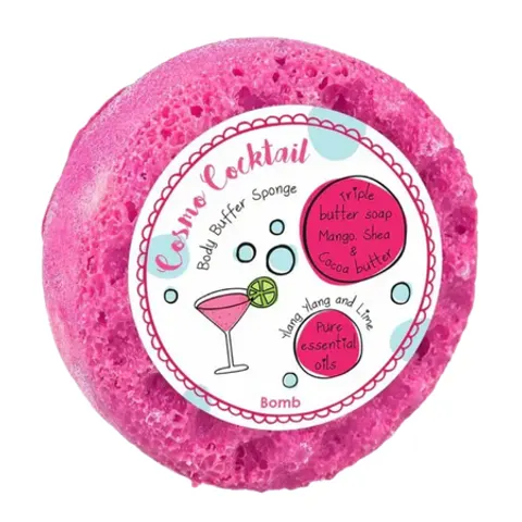 Bomb Cosmetics Cosmo Cocktail Body Buffer Soap Sponge – image 2
