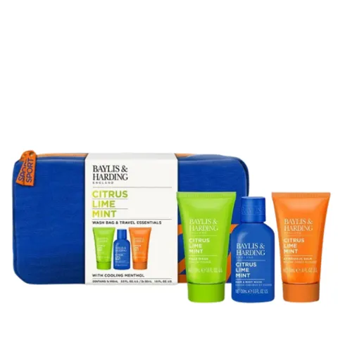 Baylis & Harding Citrus Lime & Mint Washbag Gift Set – image 2