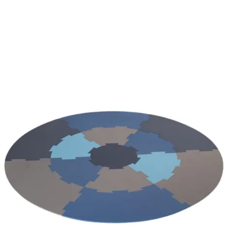 Nordic Play Round Play Mat – 13BLU805799 – image 3