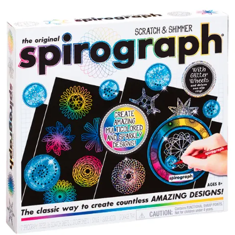 Spirograph The Original Scratch & Shimmer Drawing Set - 28 pieces – image 3