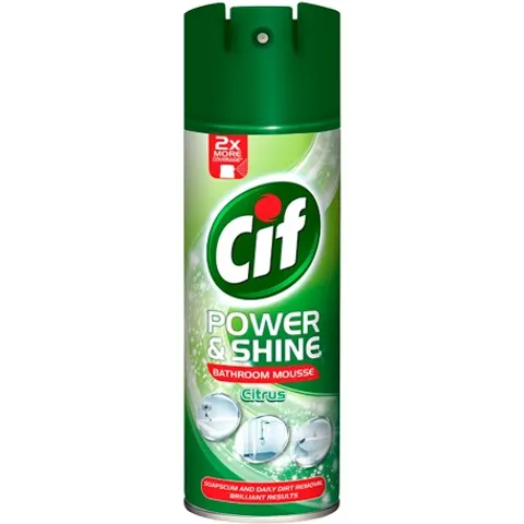 Cif Power & Shine Citrus Bathroom Mousse - 500ml – image 2