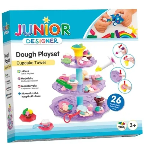 Junior Designer JDE Cupcake Tower Modelling Kit – image 3