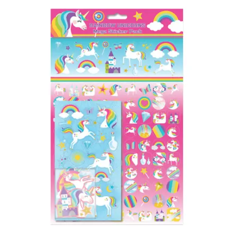 Rainbow Unicorns Mega Pack Stickers – image 3
