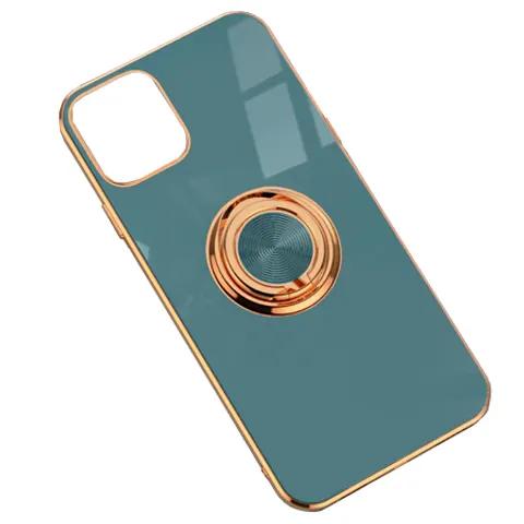 Hybrid case with ring holder iPhone 13 Pro Grey – image 5