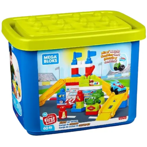 Mega Bloks Race Garage Play Set - 60 pieces – image 3
