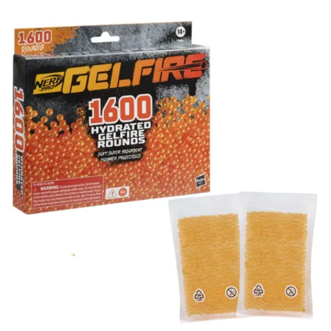 Nerf Pro Gelfire Blaster Round Refill – 1600 Pcs – image 2