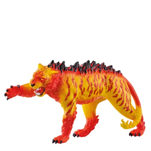 Schleich Lava Tiger Figure – image 2